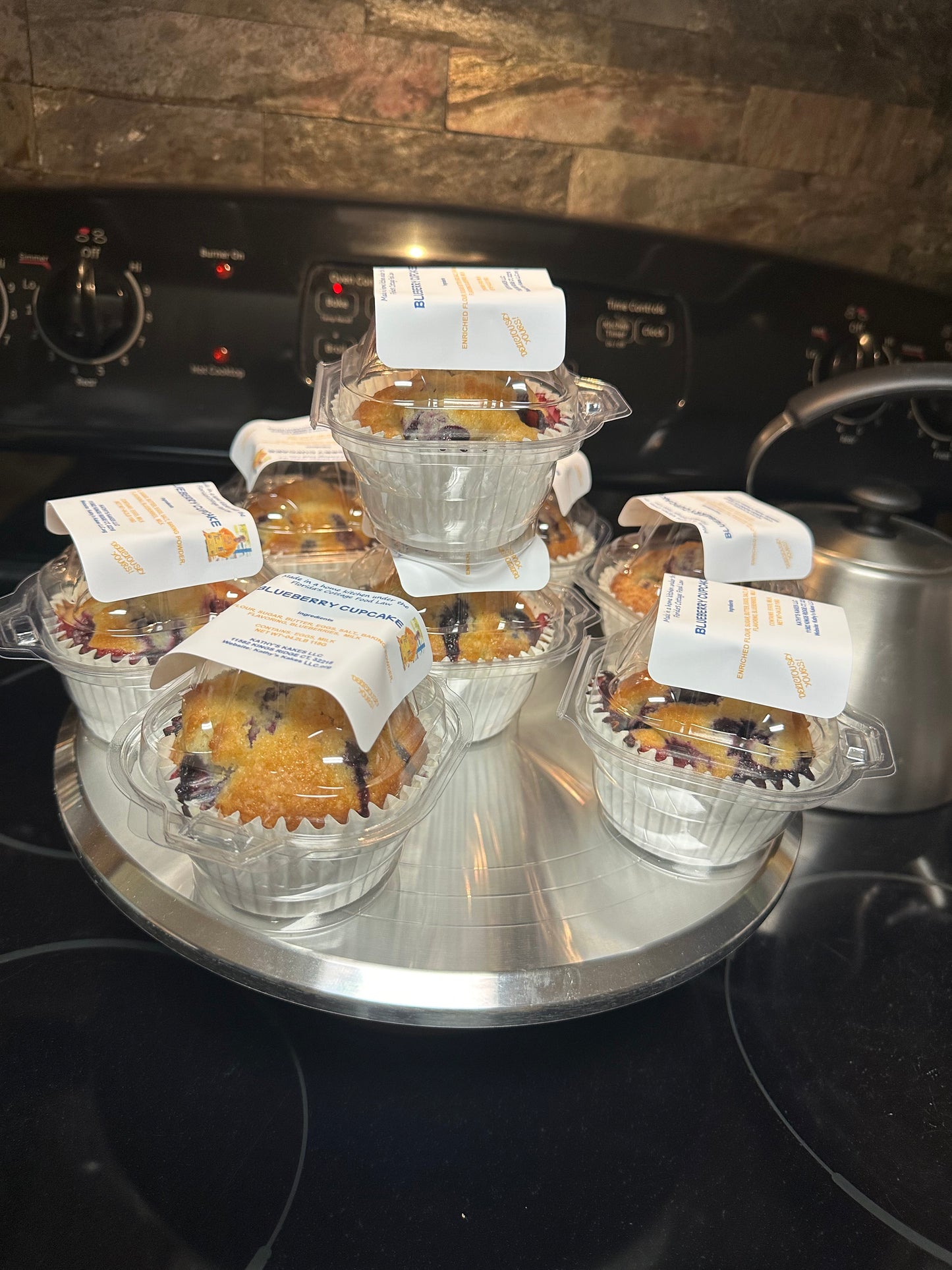 Large Blueberry Muffins (6)