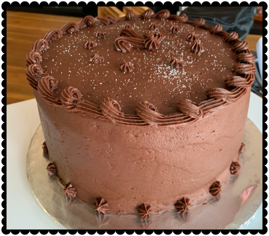 Three-Layer Chocolate Cake