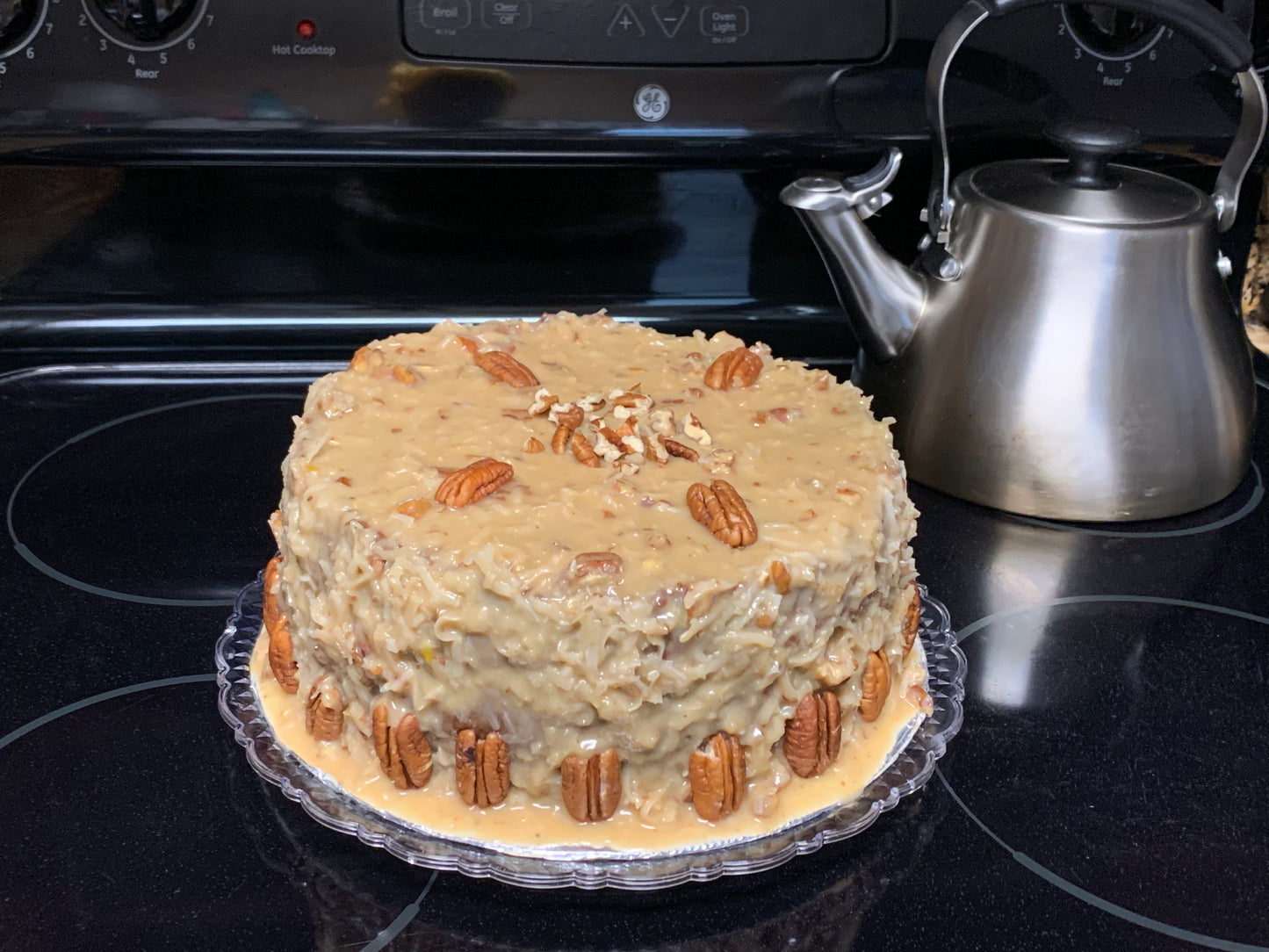 Three-Layer German Chocolate Cake