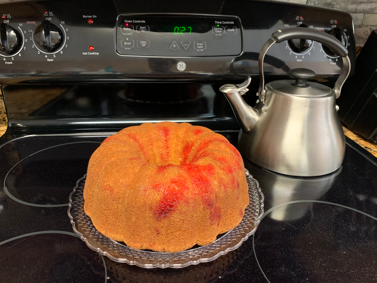 Strawberry Cheesecake Pound cake