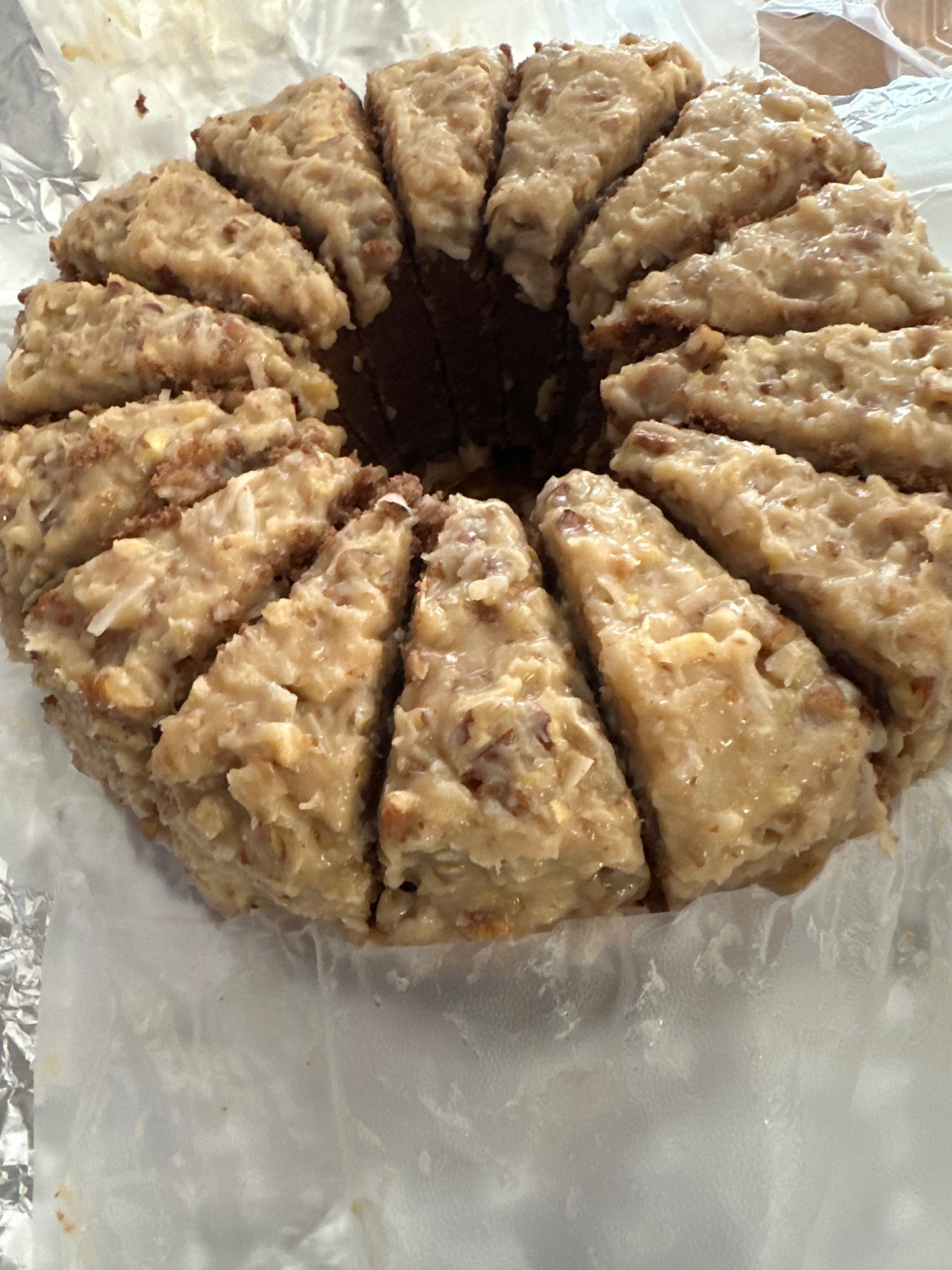 German Chocolate Pound