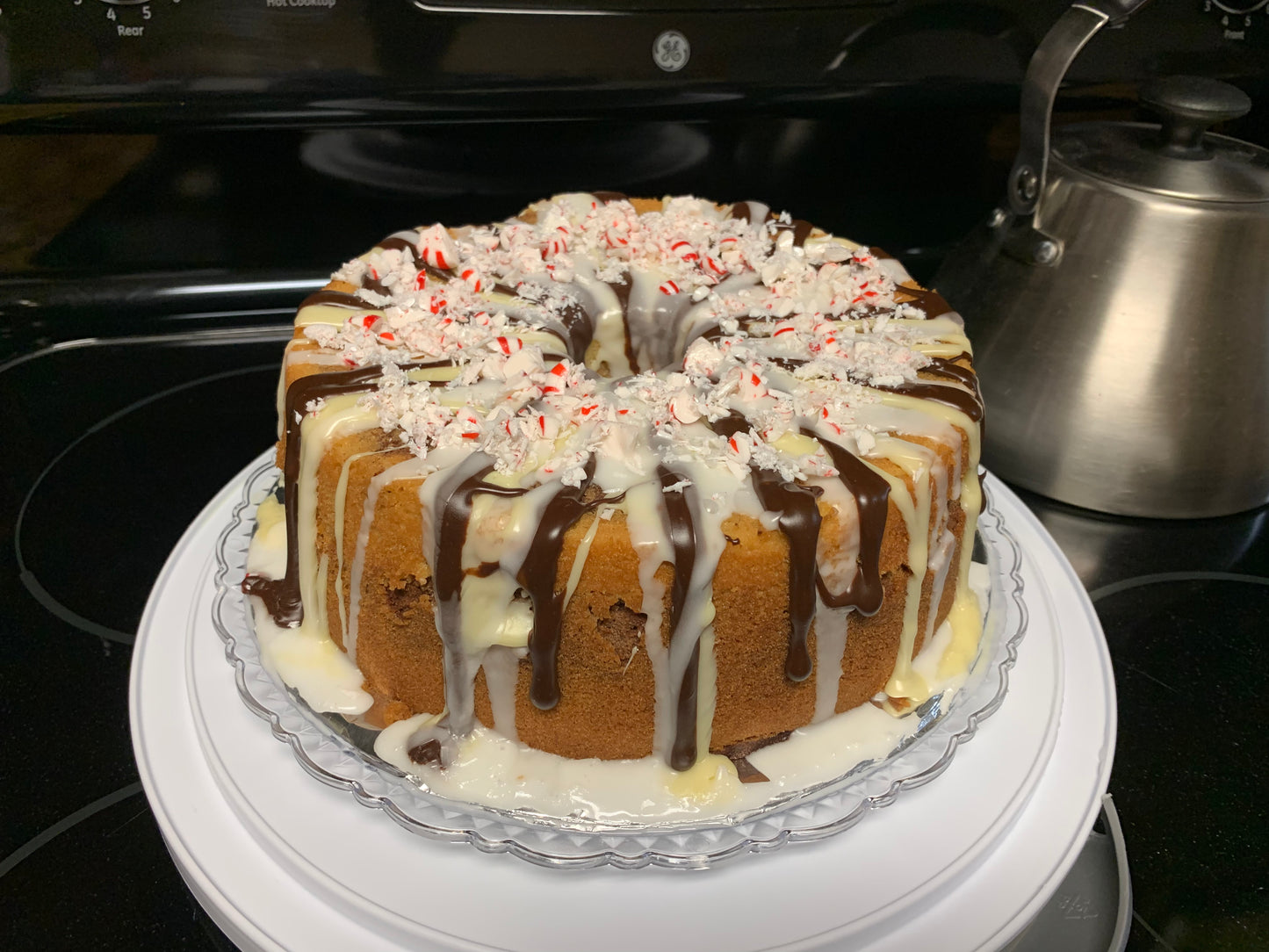 Chocolate Peppermint Pound Cake